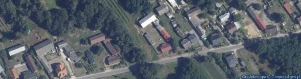 Zdjęcie satelitarne Sławomir Pietrasiak Skup Zwierząt Rzeźnych i Sprzedaż Mięsa