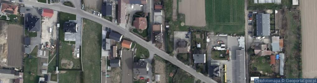 Zdjęcie satelitarne Sławomir Szymaniec Przedsiębiorstwo Produkcyjno-Handlowe- Usługowe Test