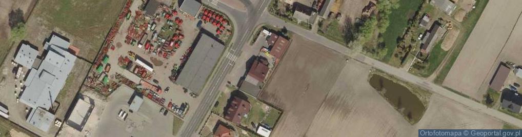 Zdjęcie satelitarne Sławomir Tobjasz Przedsiębiorstwo Handlowo - Usługowe SławBud