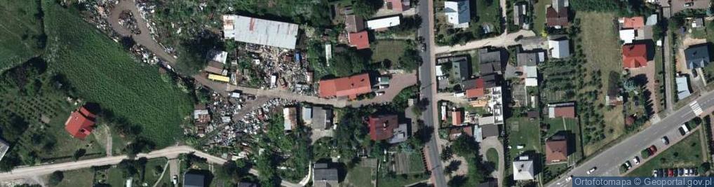 Zdjęcie satelitarne Sławomir Tokendorf Trans-Złom