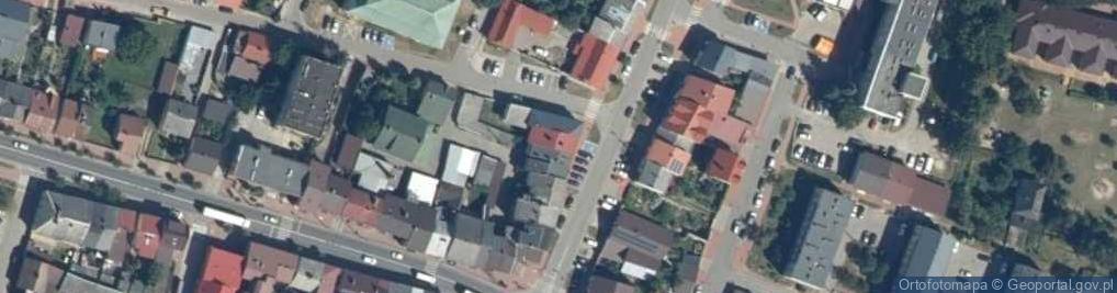 Zdjęcie satelitarne Sławomir Woźniak Przedsiębiorstwo Handlowo Usługowe ''Las i Ogród