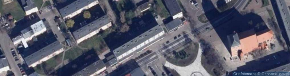 Zdjęcie satelitarne Sławomir Zagozda Przedsiębiorstwo Handlowo-Usługowe Instalator