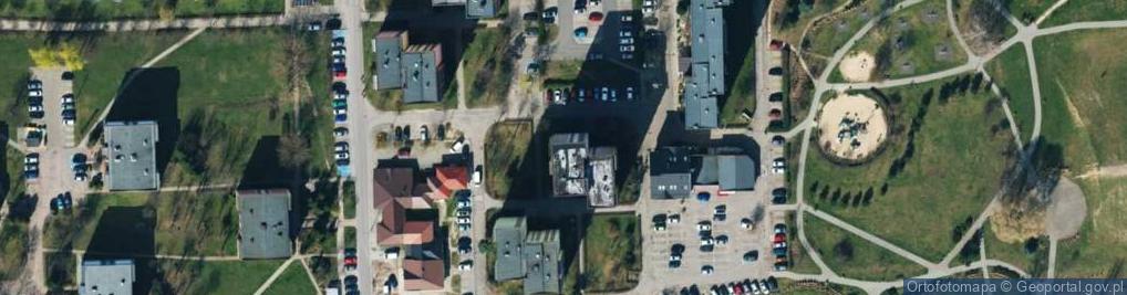 Zdjęcie satelitarne Sławomira Gąsiorowska Przedsiębiorstwo-Handlowo-Usługowo-Produkcyjne Oskary