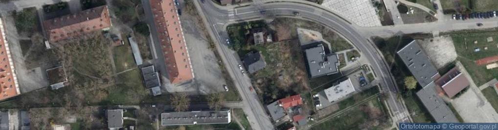 Zdjęcie satelitarne Słobowska