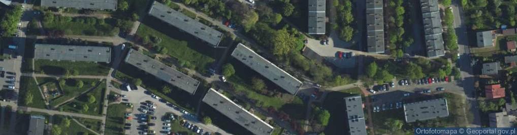 Zdjęcie satelitarne Słodka Teresa, Przedsiębiorstwo Handlowo Usługowe Temes