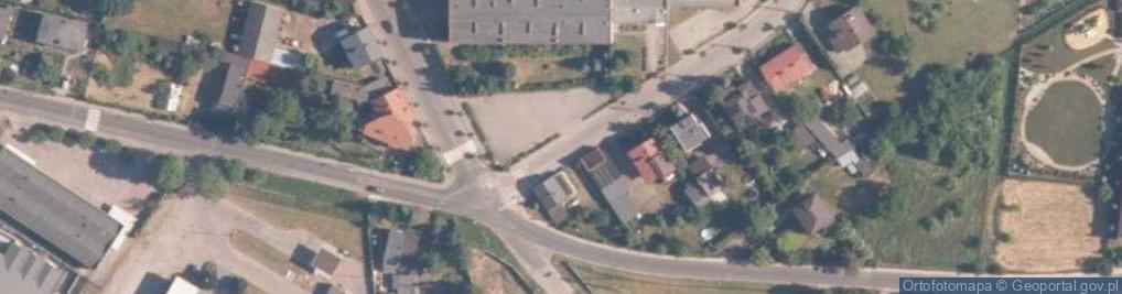 Zdjęcie satelitarne Ślusarstwo architektoniczne Spawalnictwo Metaloplastyka - Krzysz