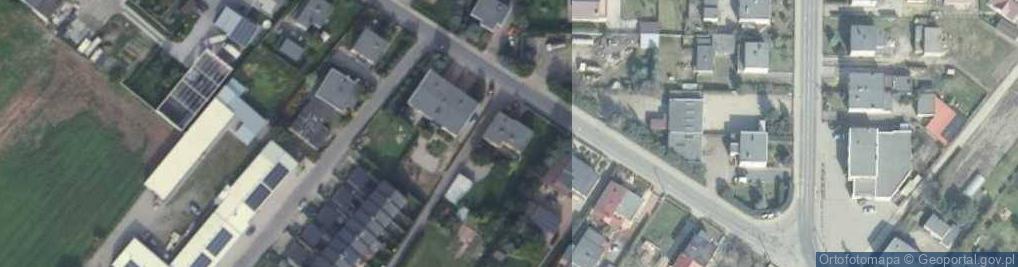 Zdjęcie satelitarne Słuszczak Roman, Czyż Włodzimierz. Roboty ziemne, wykopy, rozbi