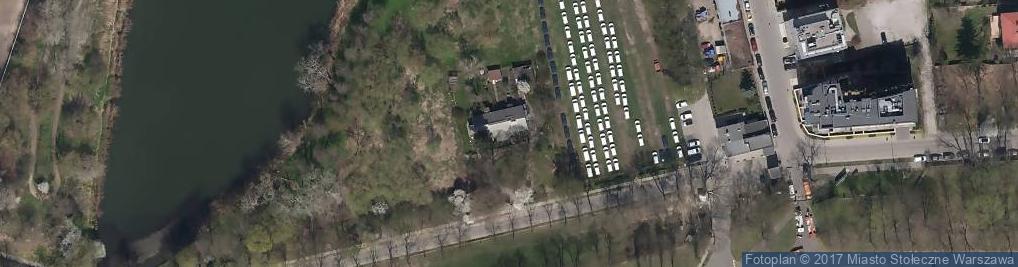 Zdjęcie satelitarne Służewiec-Tory Wyścigów Konnych w Warszawie