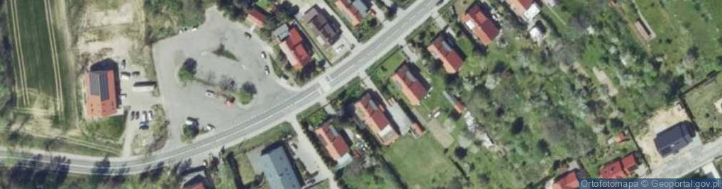 Zdjęcie satelitarne Smalec Małgorzata Handel Detaliczny Sabina