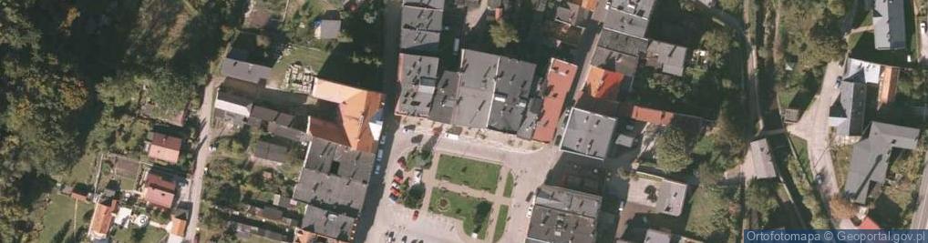 Zdjęcie satelitarne Sokołowska w., Sokołowsko