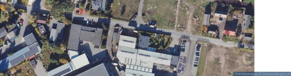 Zdjęcie satelitarne Sopel – wiaty autobusowe