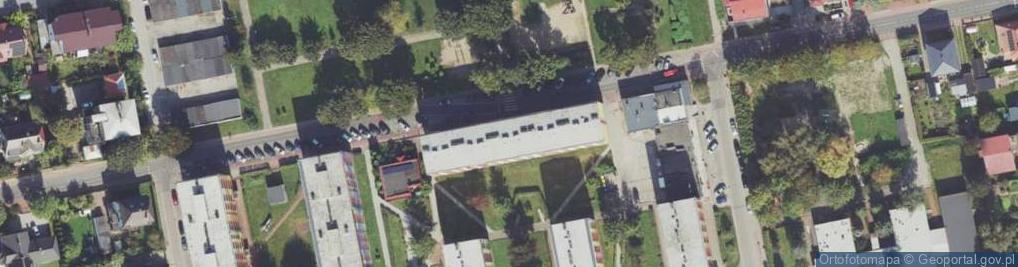 Zdjęcie satelitarne SP Klimczak