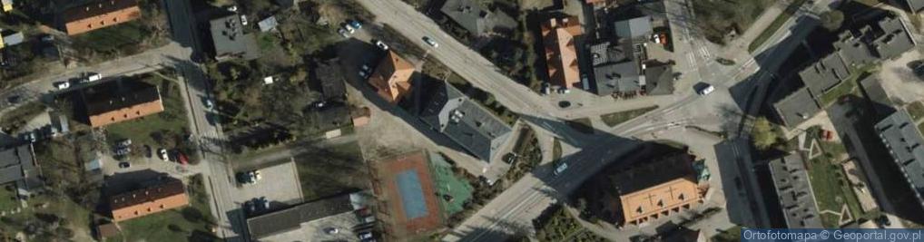 Zdjęcie satelitarne Sp2 Gryf-Prymus Kościerzyna