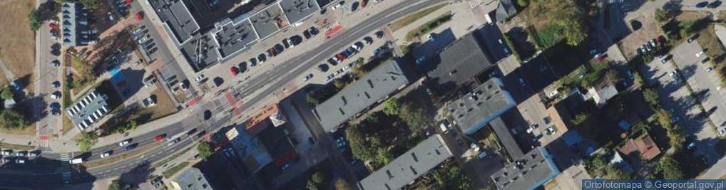 Zdjęcie satelitarne Spec Anest i Int Terapii Pelagia Pruszyńska