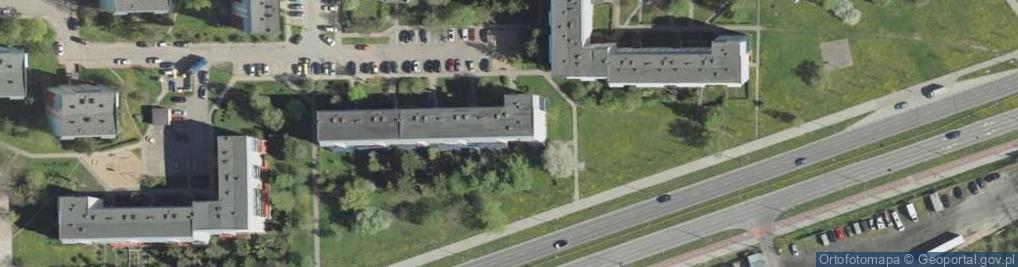 Zdjęcie satelitarne Specjalistyczna Firma Usługowo-Szkoleniowa Ppoż i BHP JB Jerzy Burak