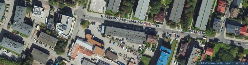 Zdjęcie satelitarne Specjalistyczna Poradnia Lekarska Optima J Silczuk M Lewandowski