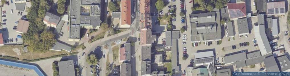 Zdjęcie satelitarne Specjalistyczna Praktyka Lekarska.Choroby Wewnętrzne, Hematologia DR N.Med.Andrzej Moskwa