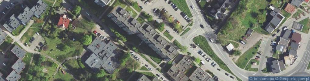 Zdjęcie satelitarne Specjalistyczna Praktyka Lekarska Sosnowiec ul Długosza 5