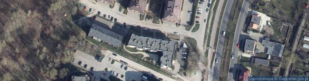 Zdjęcie satelitarne Specjalistyczna Praktyka Lekarska w Miejscu Wezwania Magdalena Podbrożna