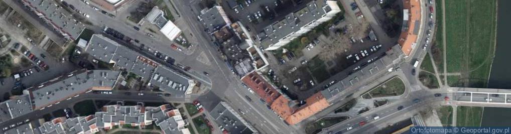 Zdjęcie satelitarne Specjalistyczna Praktyka LekarskaInternistyczno-NefrologicznaDr Nauk Medycznych Tomasz Porażko