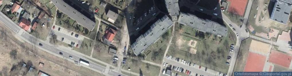Zdjęcie satelitarne Specjalistyczna Praktyka Pielęgniarska Bożena Bryniarska