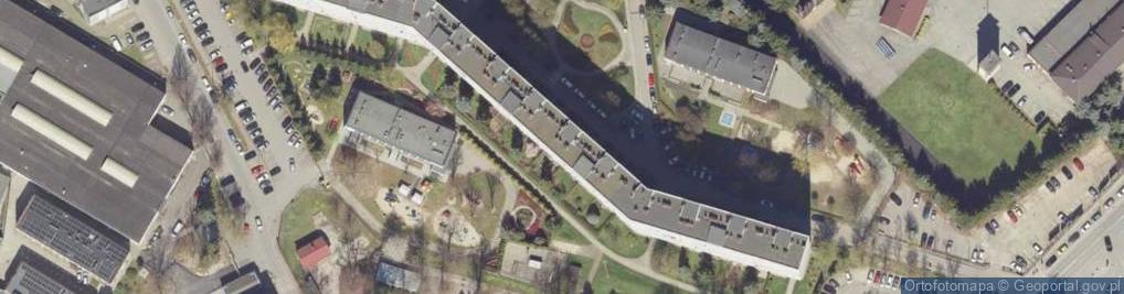 Zdjęcie satelitarne Specjalistyczna Praktyka Położnicza mgr Małgorzata Drozd Położna- Specjalista