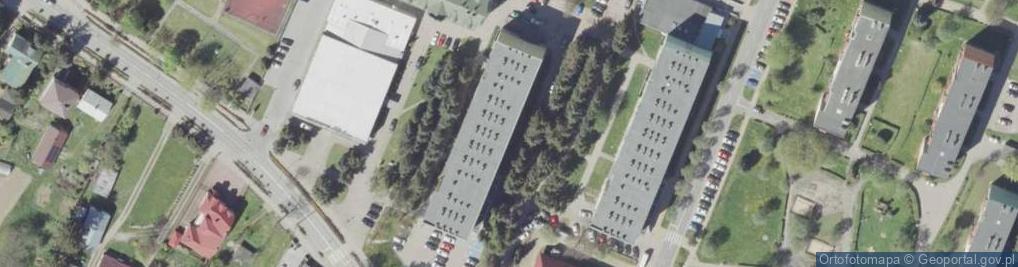 Zdjęcie satelitarne Specjalistyczne Gabinety Lekarskie Kusy i Wspólnicy Centrum Diagnostyki Medycznej