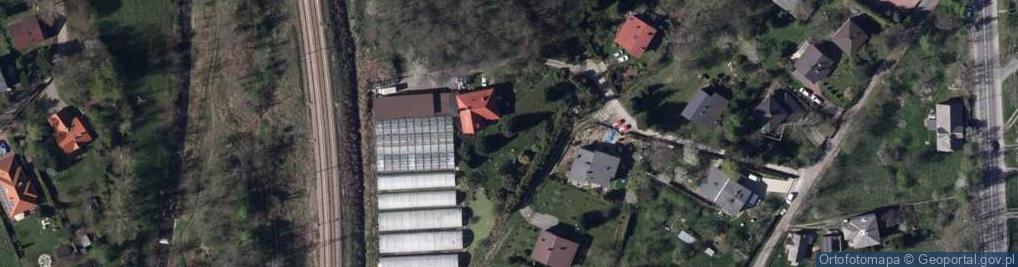 Zdjęcie satelitarne Specjalistyczne Gospodarstwo Ogrodnicze Jakubiec Zbigniew