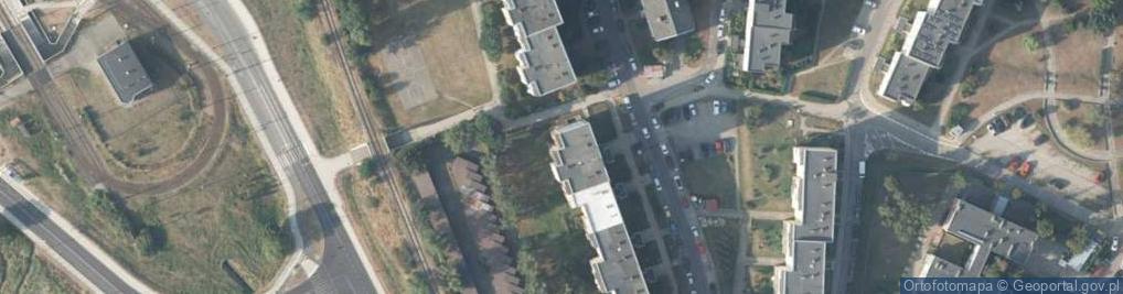 Zdjęcie satelitarne Specjalistyczny Niepubliczny Zakład Opieki Zdrowotne Kardio Med