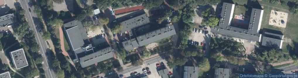 Zdjęcie satelitarne Specjalny Ośrodek Szkolno Wychowawczy im Marii Grzegorzewskiej w Puławach Zasadnicza Szkoła Zawodowa