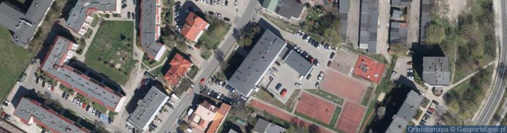 Zdjęcie satelitarne Specjalny Ośrodek Szkolno Wychowawczy nr 1 w Płocku im KS Jana Twardowskiego