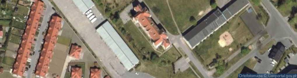 Zdjęcie satelitarne Specjalny Ośrodek Szkolno Wychowawczy w Braniewie