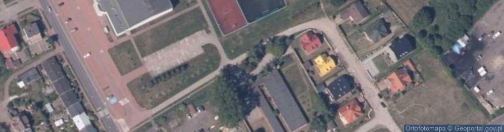 Zdjęcie satelitarne Specjalny Ośrodek Szkolno Wychowawczy w Kamieniu Pomorskim
