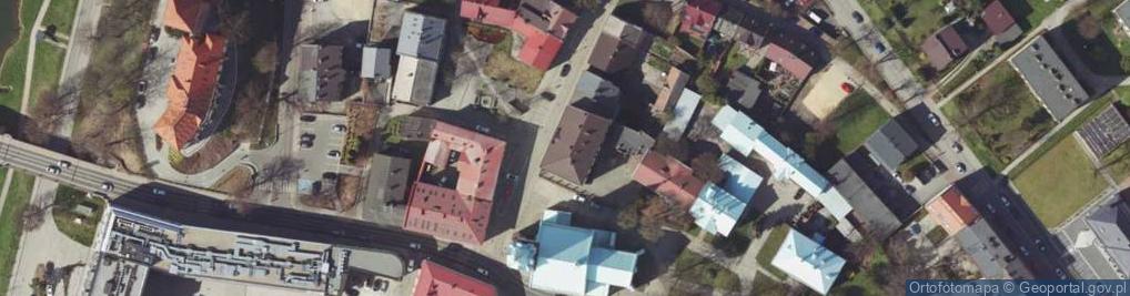 Zdjęcie satelitarne Specjalny Ośrodek Szkolno Wychowawczy w Oświęcimiu