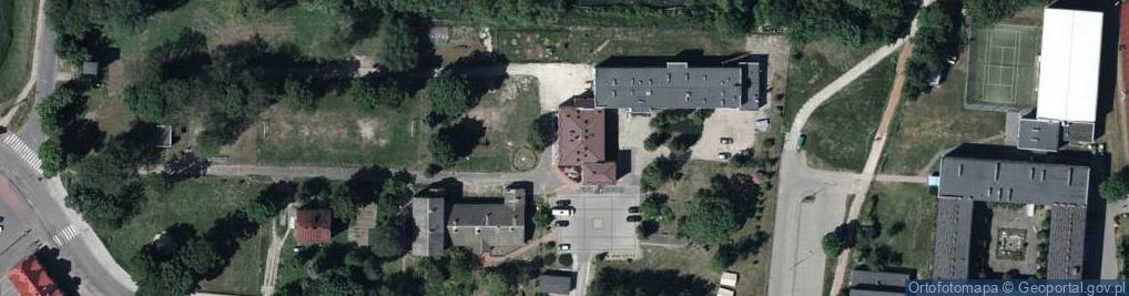 Zdjęcie satelitarne Specjalny Ośrodek Szkolno Wychowawczy w Radzyniu Podlaskim