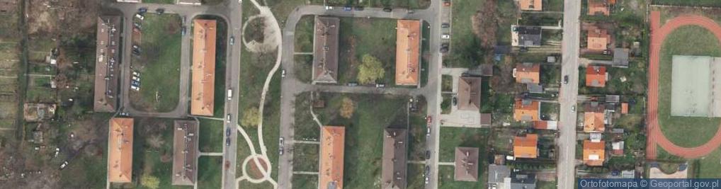 Zdjęcie satelitarne Specjalny Zespół Szkolno Przedszkolny Przedszkole Lne nr 48