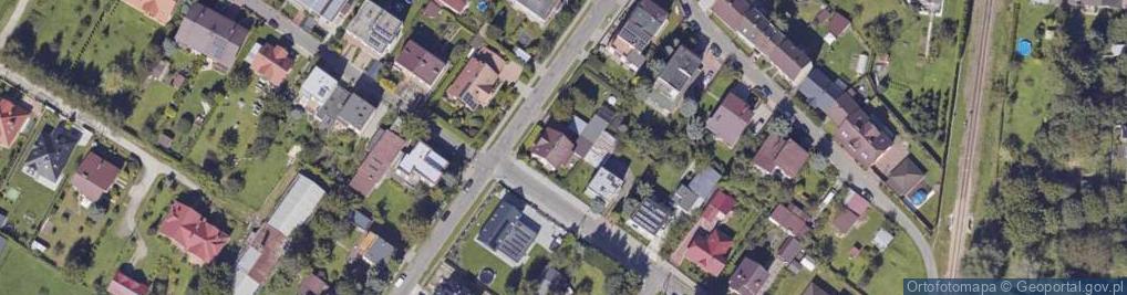 Zdjęcie satelitarne Spedycja A z