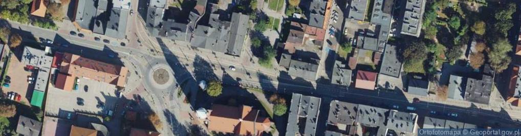 Zdjęcie satelitarne Spółdzielcza Kasa Oszczędnościowo Kredytowa Szopienice w Katowicach