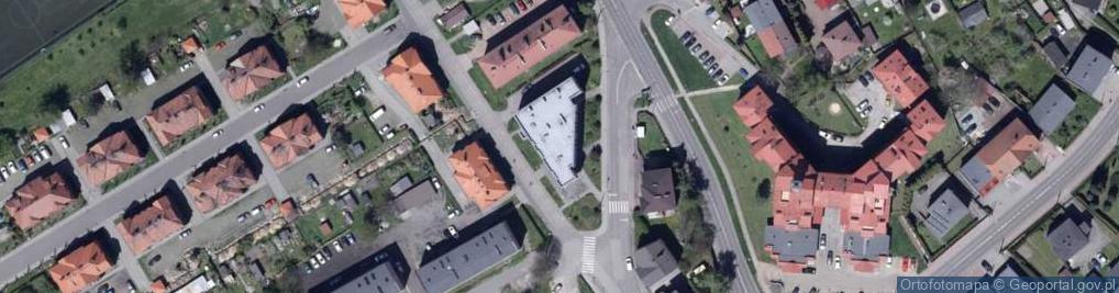 Zdjęcie satelitarne Spółdzielcza Kasa Oszczędnościowo Kredytowa Ziemi Rybnickiej
