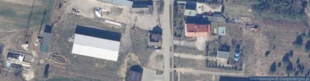 Zdjęcie satelitarne Spółdzielcze Gospodarstwo Rolne w Kazanowie