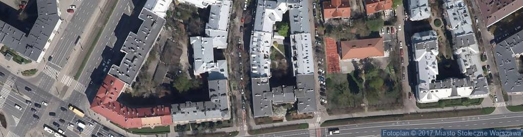 Zdjęcie satelitarne Spółdzielnia Budowlano Mieszkaniowa Bandera