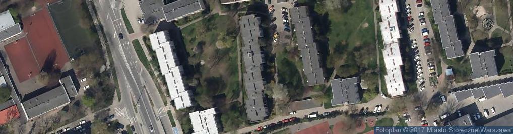 Zdjęcie satelitarne Spółdzielnia Budowlano Mieszkaniowa Sław