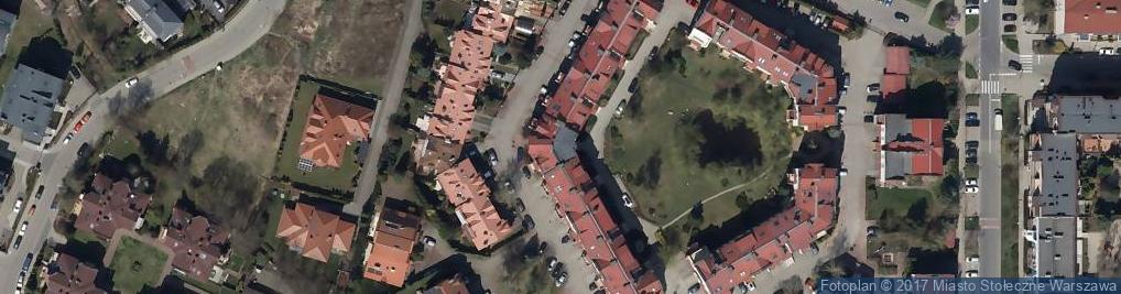 Zdjęcie satelitarne Spółdzielnia Budowlano Mieszkaniowa Syrenka [ w Likwidacji