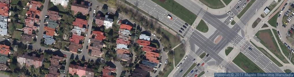 Zdjęcie satelitarne Spółdzielnia Budowlano Mieszkaniowa Wspólny Trud