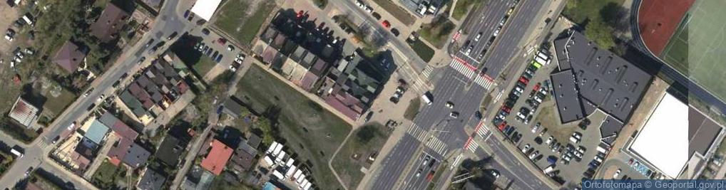 Zdjęcie satelitarne Spółdzielnia Budowlano Mieszkaniowa Złoty Klon