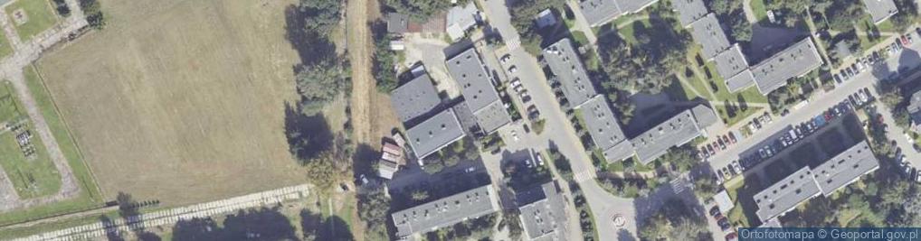 Zdjęcie satelitarne Spółdzielnia Budownictwa Mieszkaniowego Sandomierz