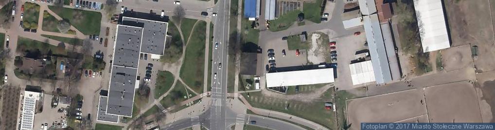 Zdjęcie satelitarne Spółdzielnia Budowy Domów Jednorodzinnych przy PGR Bródno [ w Likwidacji