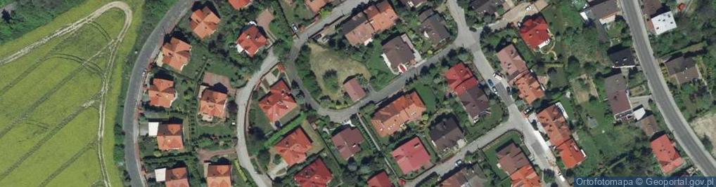 Zdjęcie satelitarne Spółdzielnia Budowy Domów Jednorodzinnych Witkowice