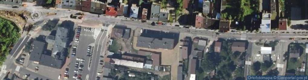 Zdjęcie satelitarne Spółdzielnia Handlowo Usługowa w Mszczonowie