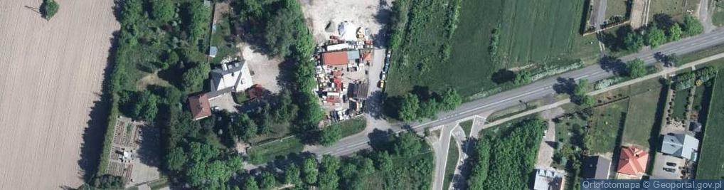 Zdjęcie satelitarne Spółdzielnia Kółek Rolniczych w Kocku